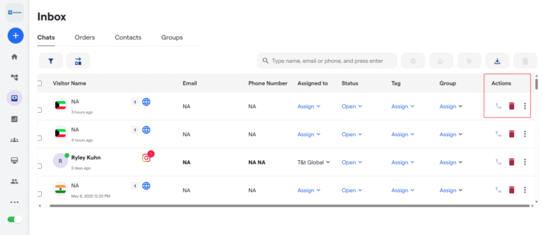 Click to Message integration