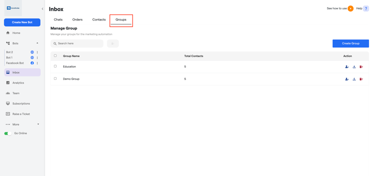 API WhatsApp send message